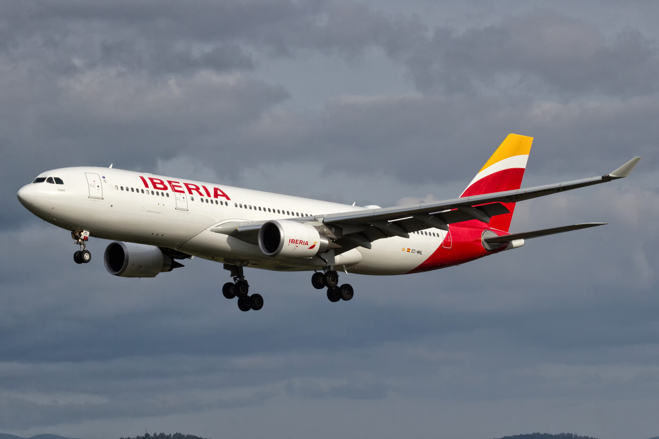 Avion de Iberia